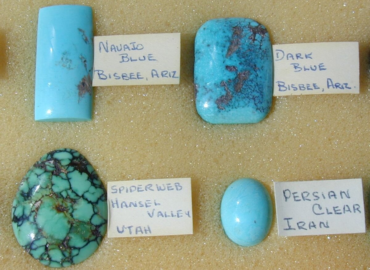 انواع سنگ فیروزه